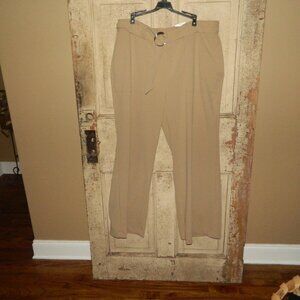 INC Wide Leg High Rise Brit Pants Size 18W (K-38)